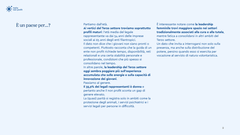 È un paese per…? — pagina 1