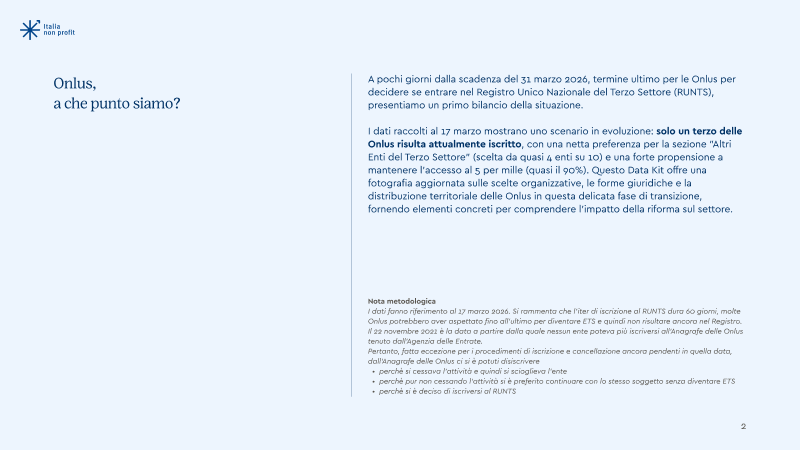 Onlus, a che punto siamo? — pagina 6